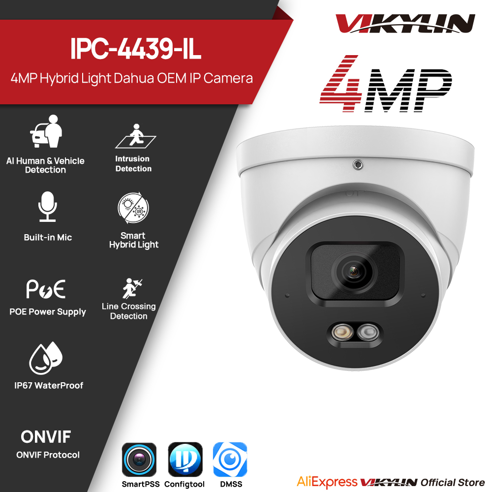 Smart Home Login - VIKYLIN 4MP IP Security Camera Smart