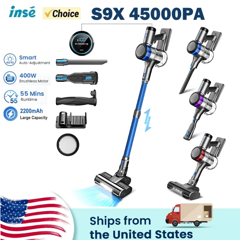 Vacuum Cleaner Smart Home - INSE S9X Cordless Vacuum Cleaner 45Kpa
