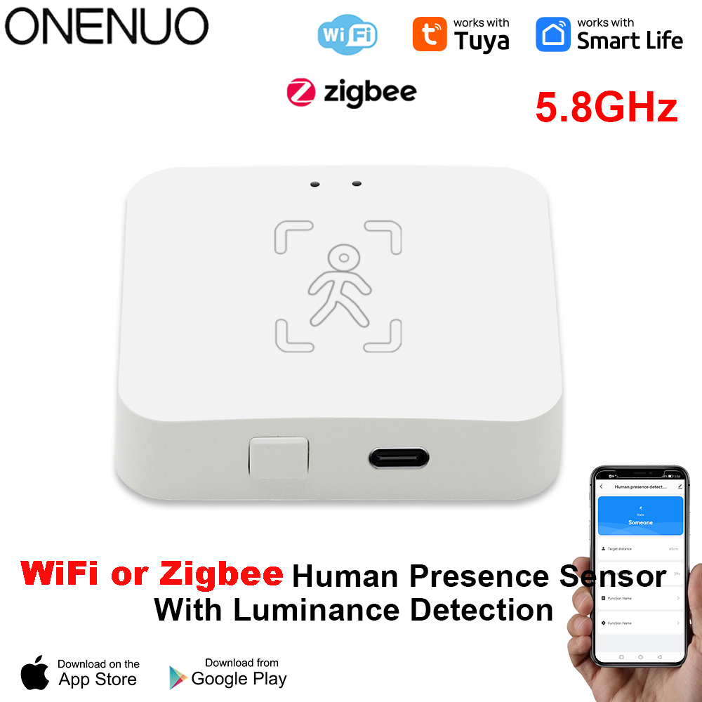 Smart Home Retrofit - Tuya WiFi/Zigbee Human Presence Sensor MmWave