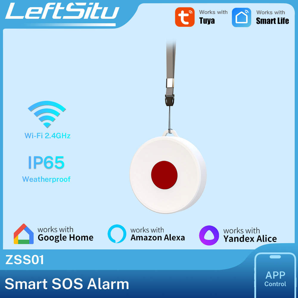 Smart Home Button - Tuya ZigBee Smart Button IP65 Remote