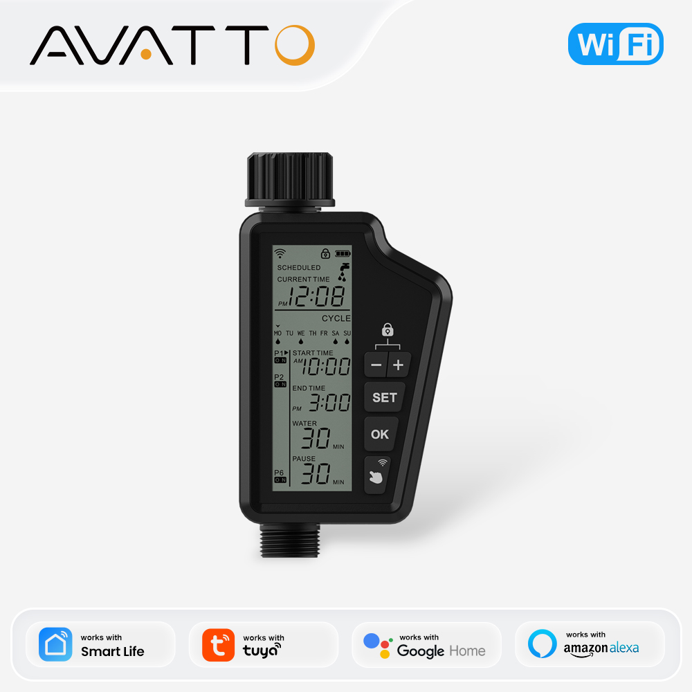 Smart Home Elements - AVATTO Tuya WIFI Smart Garden Watering