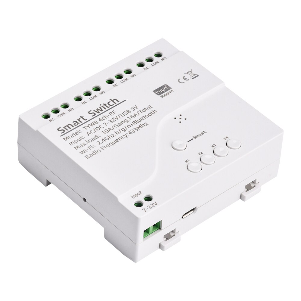 Smart Home Control Panel - DC 5V-32V Intelligence WiFi Relay Module