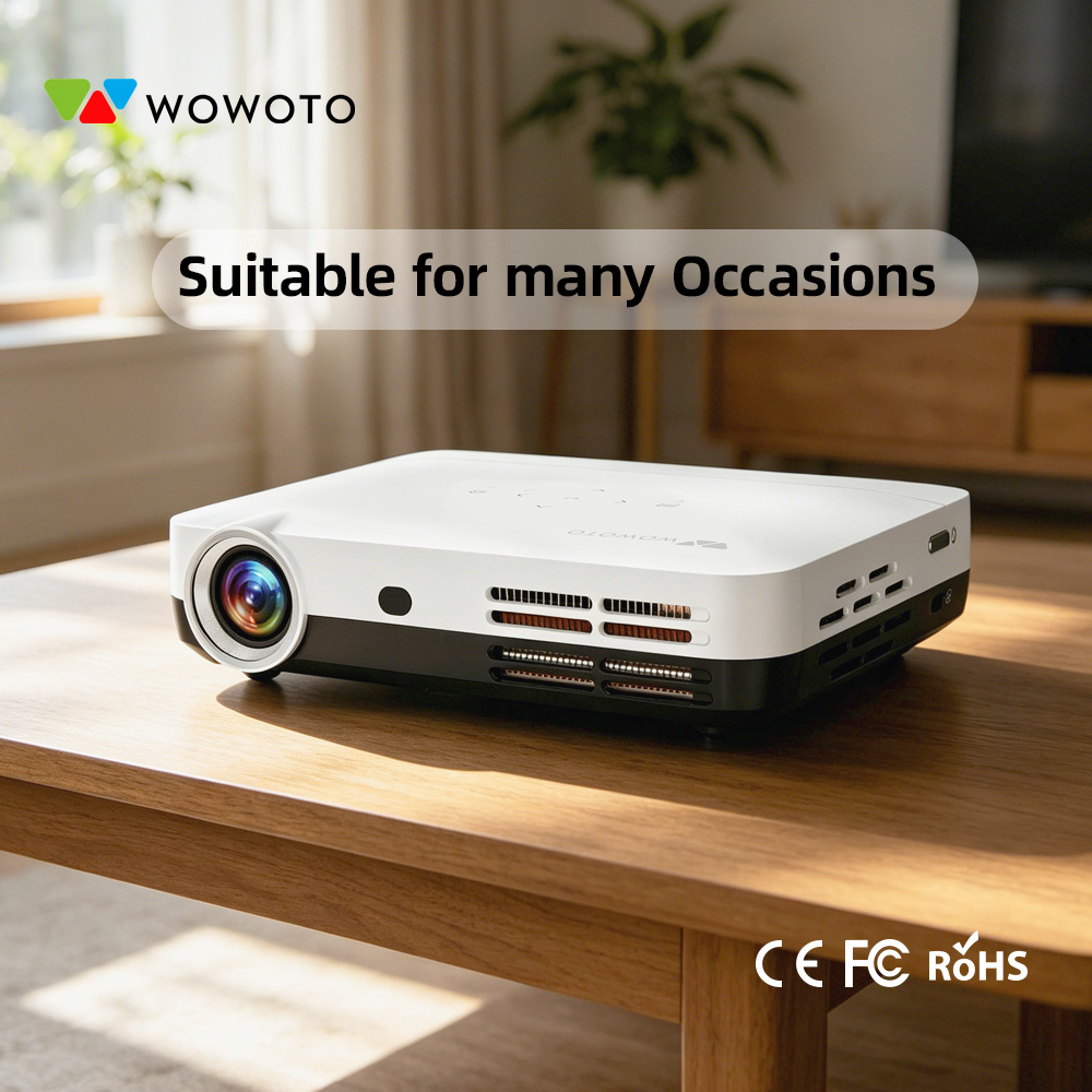 Smart Home Theater - WOWOTO Portable Mini Home Theater Projector