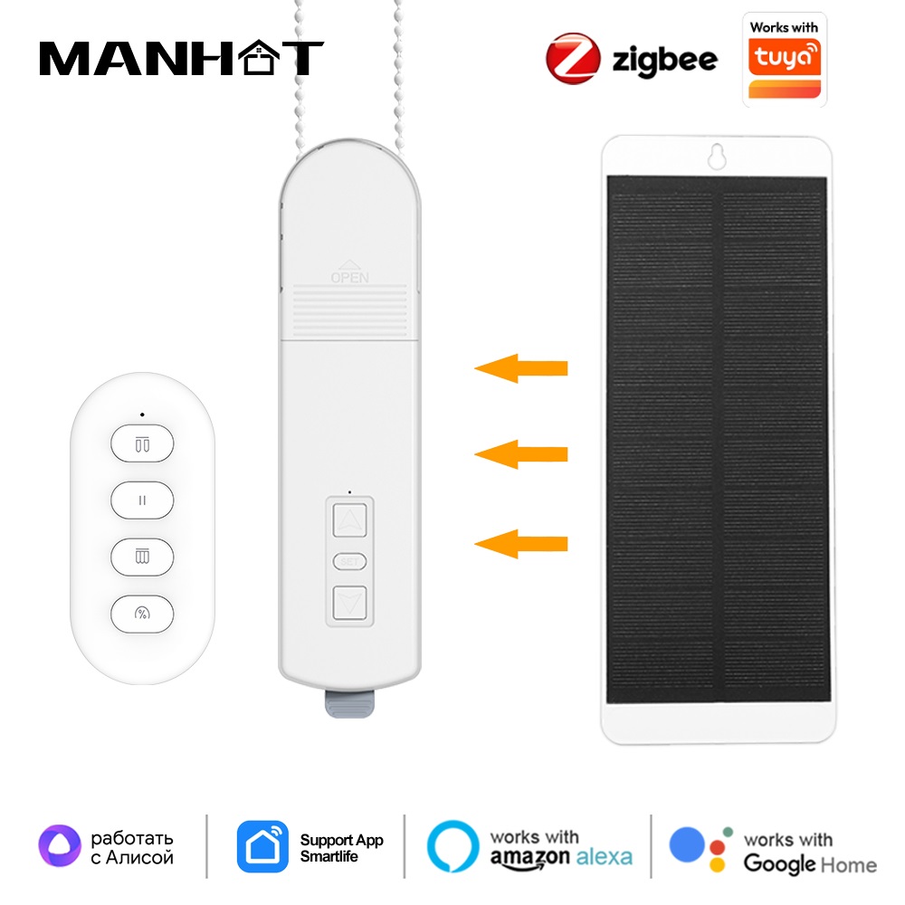 Smart Home Yale - Work With Tuya Zigbee Smart Curtain