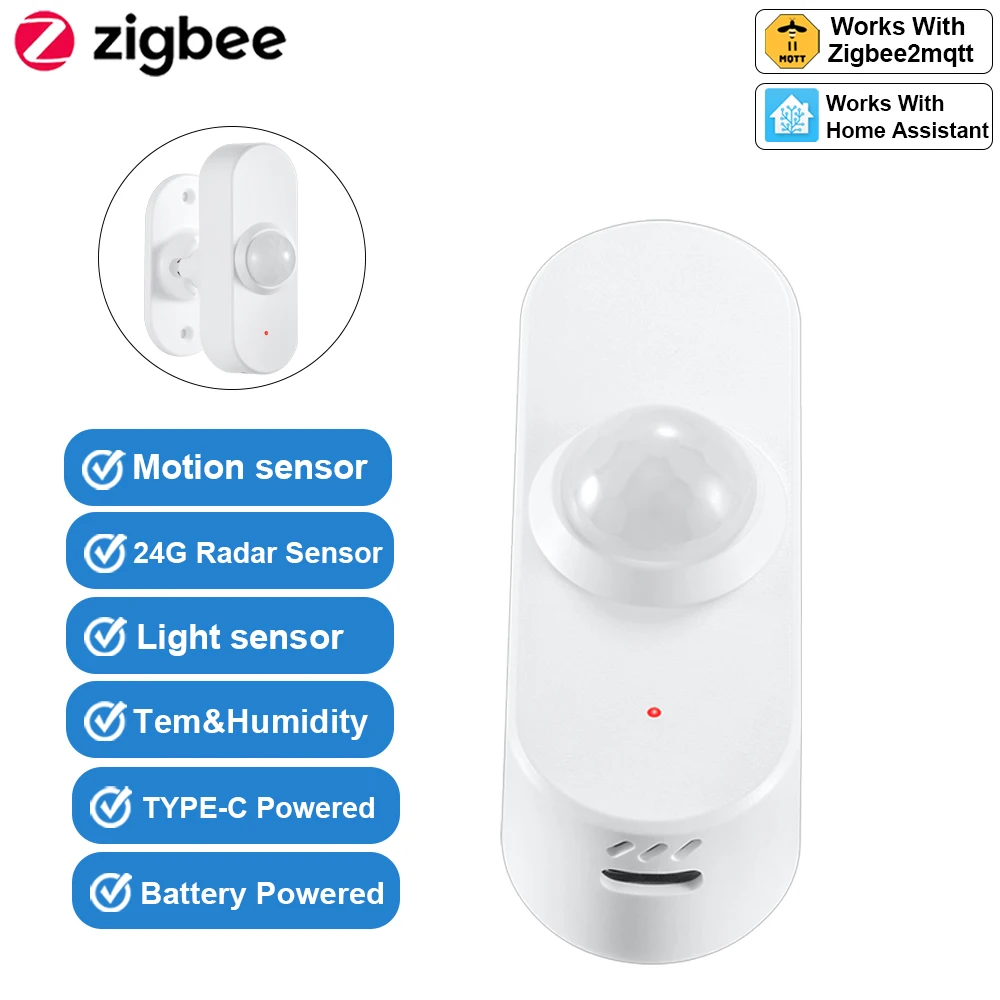 Smart Home Retrofit - Smart Zigbee Human Presence Sensor 24G