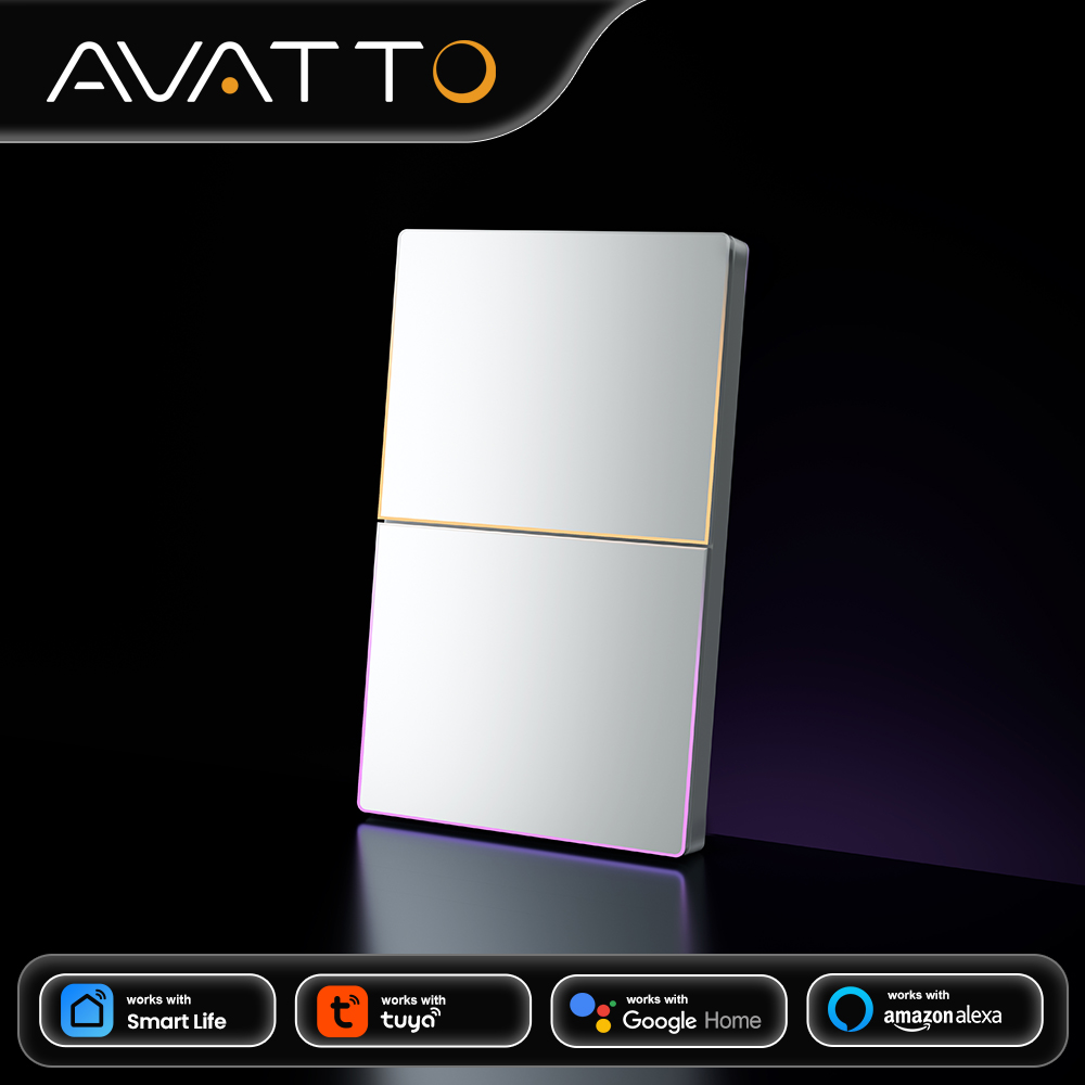Smart Home Button - AVATTO 1/2/3/4 Gang WiFi Smart Light