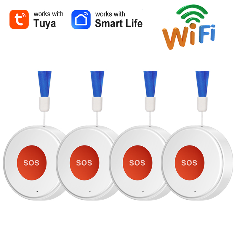 Smart Home Button - Smart Life APP WiFi SOS Emergency