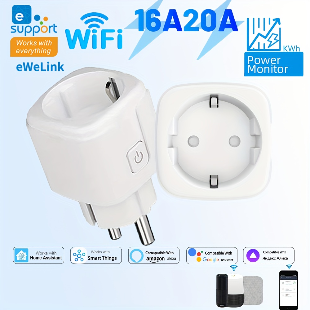 Smart Home Button - EWeLink Smart WiFi Socket EU Remote