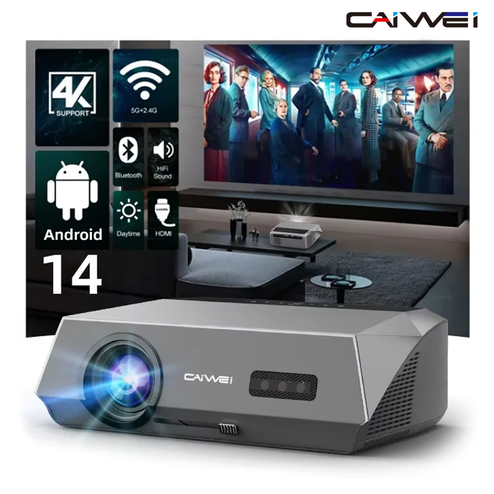 Smart Home Retrofit - CAIWEI A10Q Projector 4K Full HD