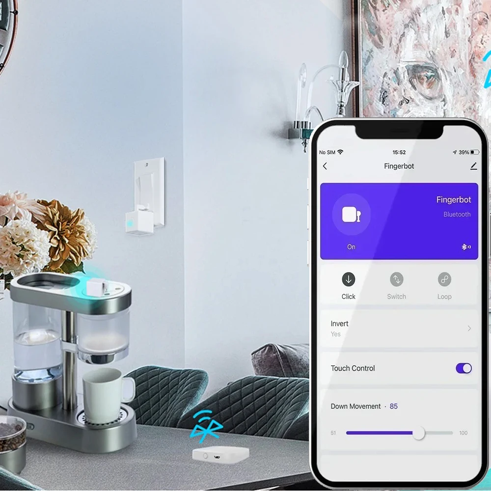 Smart ZigBee Fingerbot Wireles - đánh giá và giá Smart Home Elements