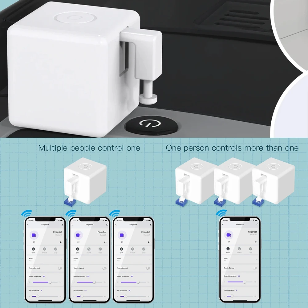 Smart ZigBee Fingerbot Wireles - đánh giá và giá Smart Home Elements