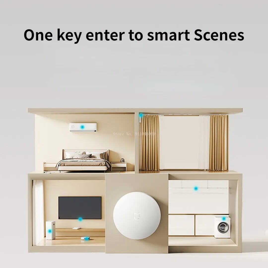 Xiaomi Wireless Switch Bluetoo - đánh giá và giá Smart Home Zestaw