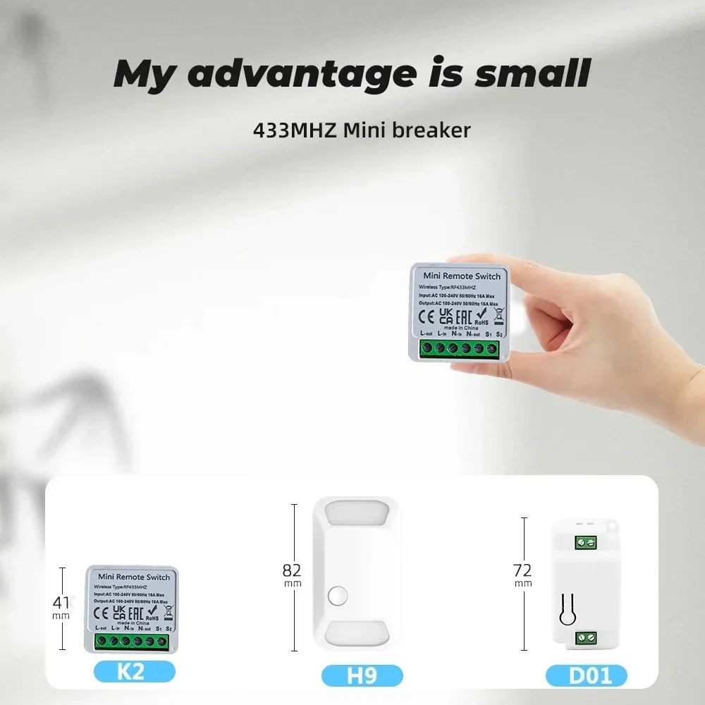 433Mhz RF Wireless Smart Switc - đánh giá và giá Smart Home Control Panel
