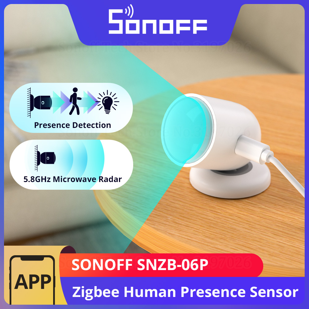 SONOFF SNZB-06P Zigbee Human P - đánh giá và giá Smart Home Retrofit