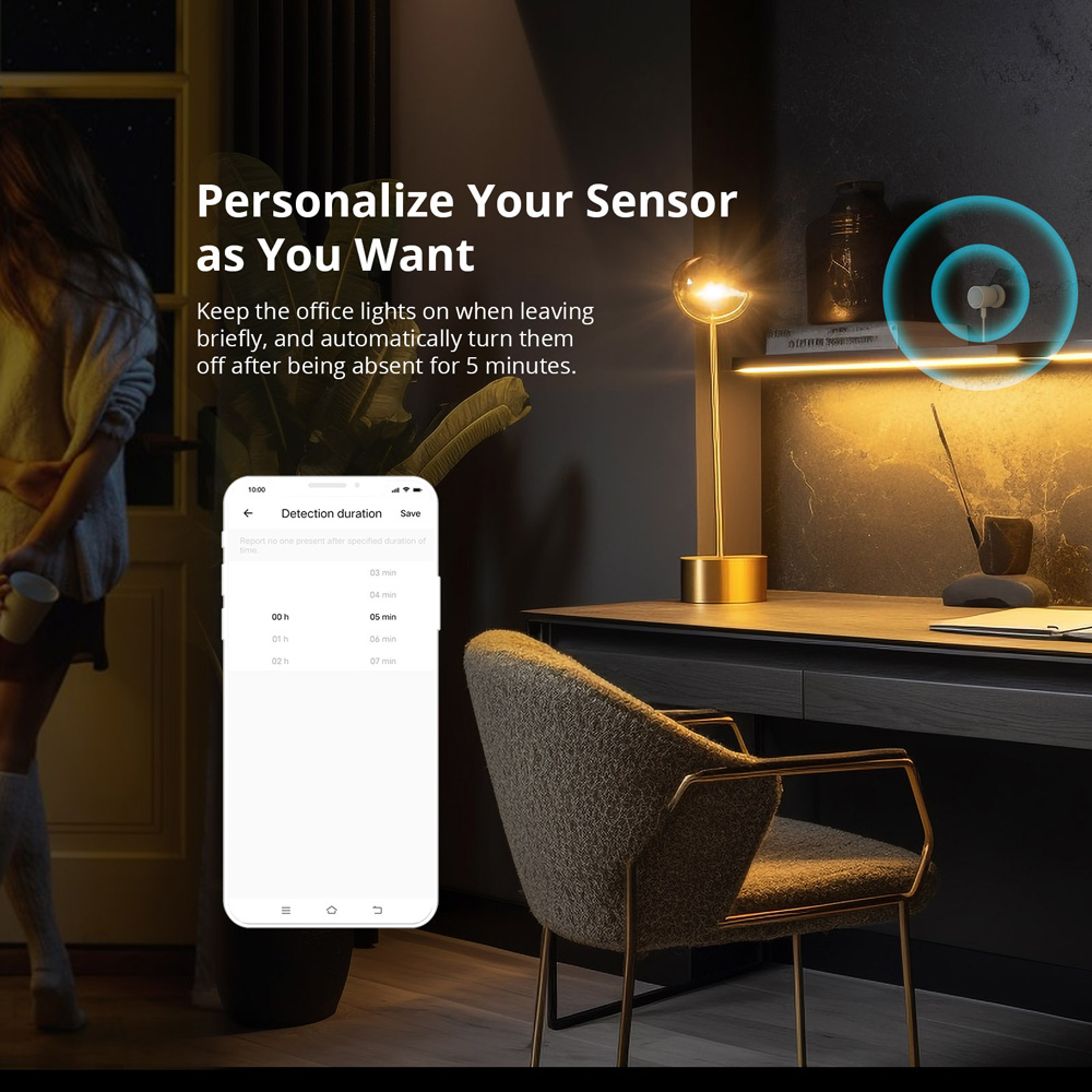 SONOFF SNZB-06P Zigbee Human P - đánh giá và giá Smart Home Retrofit