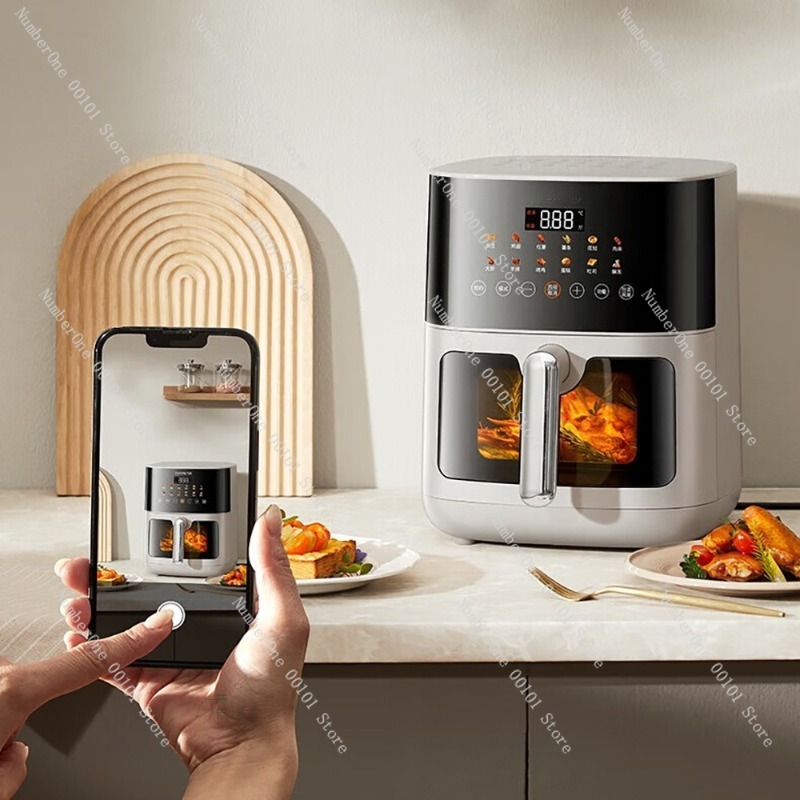 Home Kitchen Visible Air Fryer - đánh giá và giá Smart Home Oven