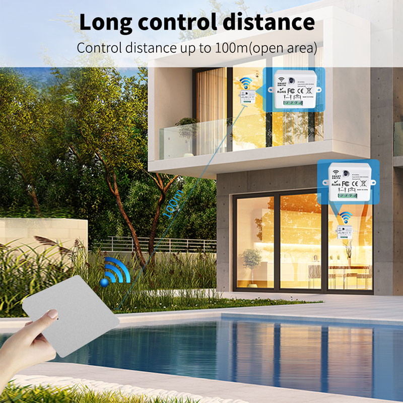 RF433 Smart Wireless Switch Se - đánh giá và giá Smart Home Button