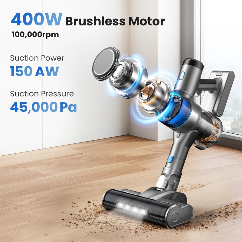 INSE S9X Cordless Vacuum Clean - đánh giá và giá Vacuum Cleaner Smart Home