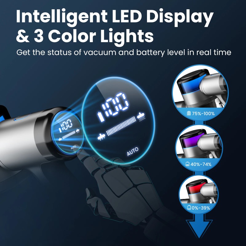 INSE S9X Cordless Vacuum Clean - đánh giá và giá Vacuum Cleaner Smart Home
