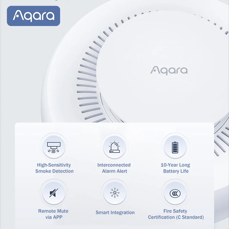 Aqara Matter Smoke Detector Se - đánh giá và giá Smart Home Hub Matter