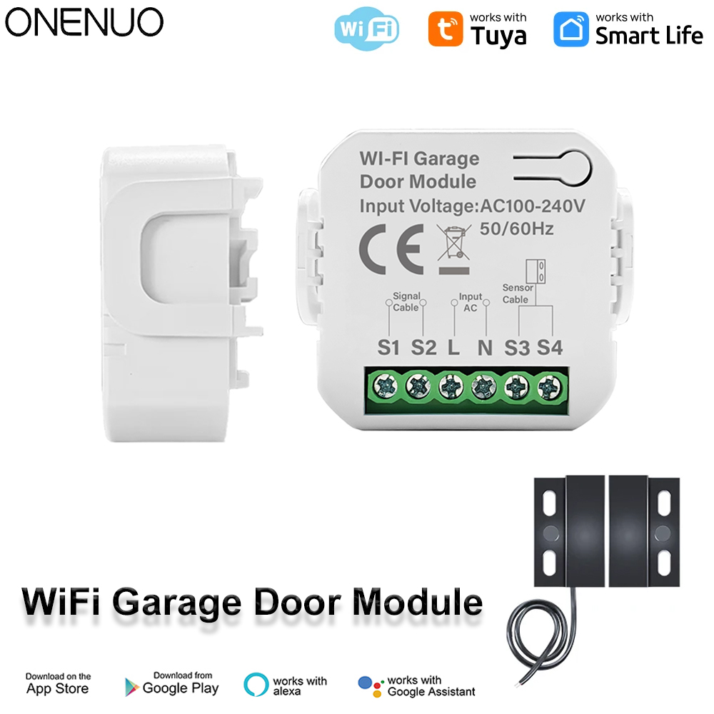 Smart Tuya WiFi Garage Door Sw - đánh giá và giá Smart Home Button