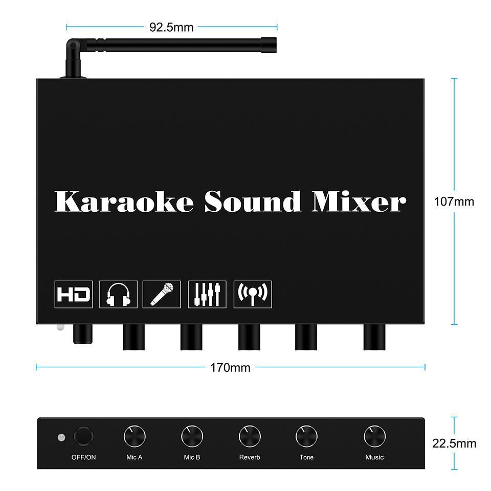 HDMI Karaoke Player Mixer Home - đánh giá và giá Smart Home Theater