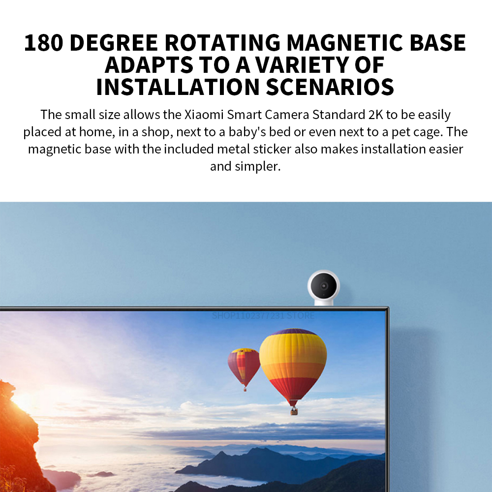 XIAOMI Smart IP Camera Standar - đánh giá và giá Smart Home Zestaw