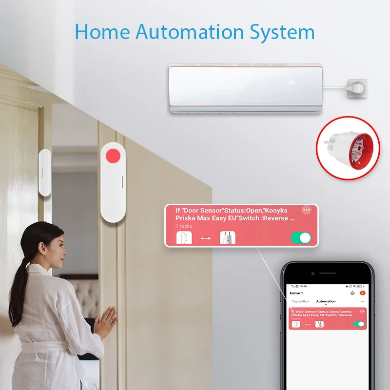 Tuya WiFi Smart Plug Socket EU - đánh giá và giá Smart Home Yale