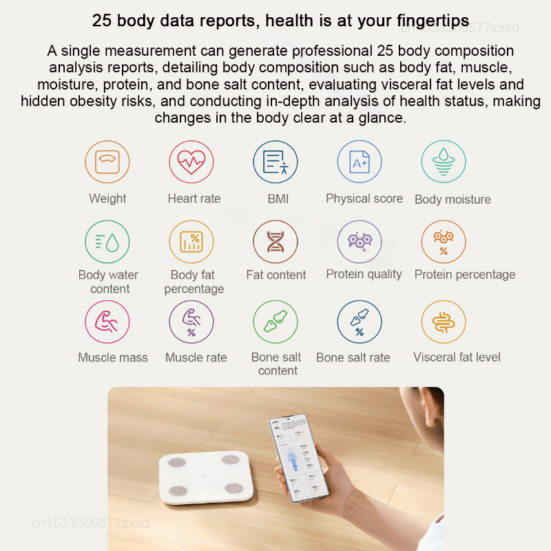 Mijia Body Fat Scale S400 Blue - đánh giá và giá Smart Home For Windows