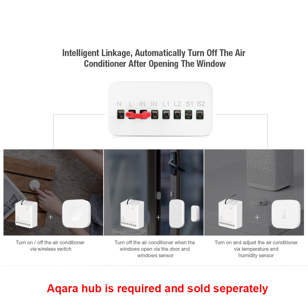Original Aqara Smart Two-way C - đánh giá và giá Smart Home Zestaw