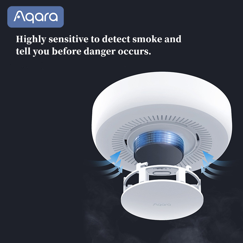 Aqara Smart Smoke Detector Sen - đánh giá và giá Smart Home Zestaw