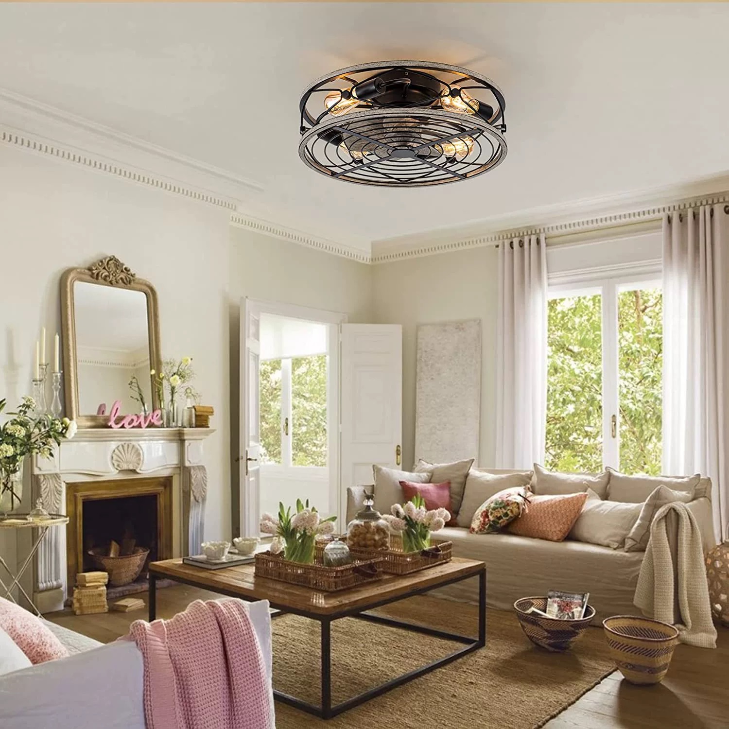 Smart Ceiling Fan Fans With Li - đánh giá và giá Smart Ceiling Fan