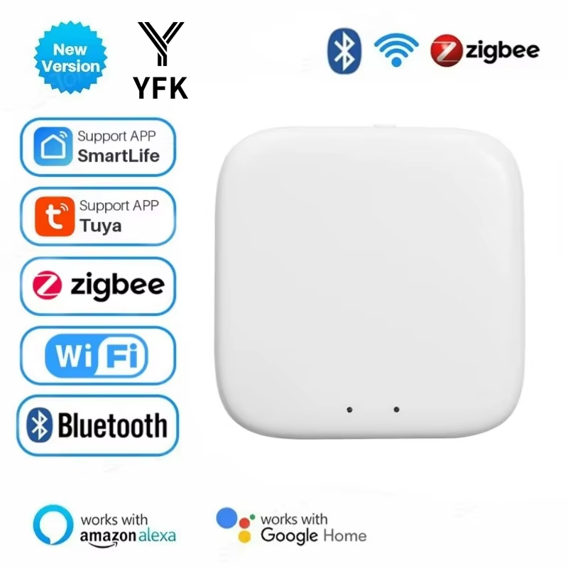YFK Zigbee Gateway Hub Tuya Sm - đánh giá và giá Smart Home Hub Matter