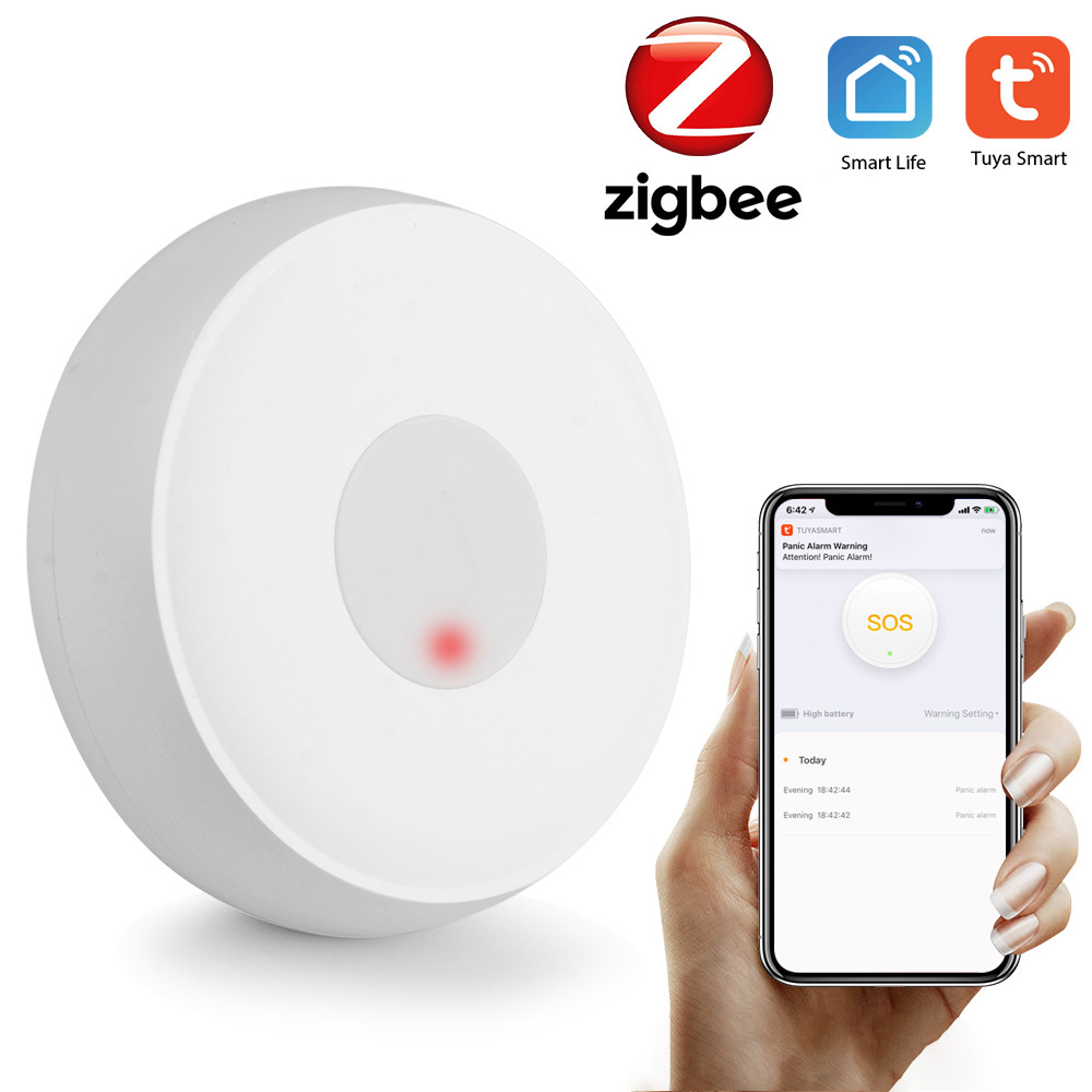 Wireless Panic Button Tuya Old - đánh giá và giá Smart Home Button