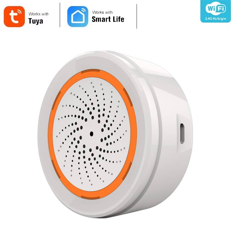 Smart Siren Alarm Tuya Zigbee  - đánh giá và giá Smart Home Theater