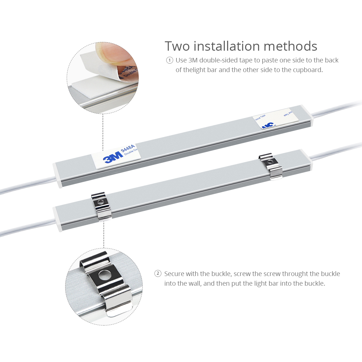 1-5 Pcs Kitchen Tuya Smart LED - đánh giá và giá Smart Home Theater