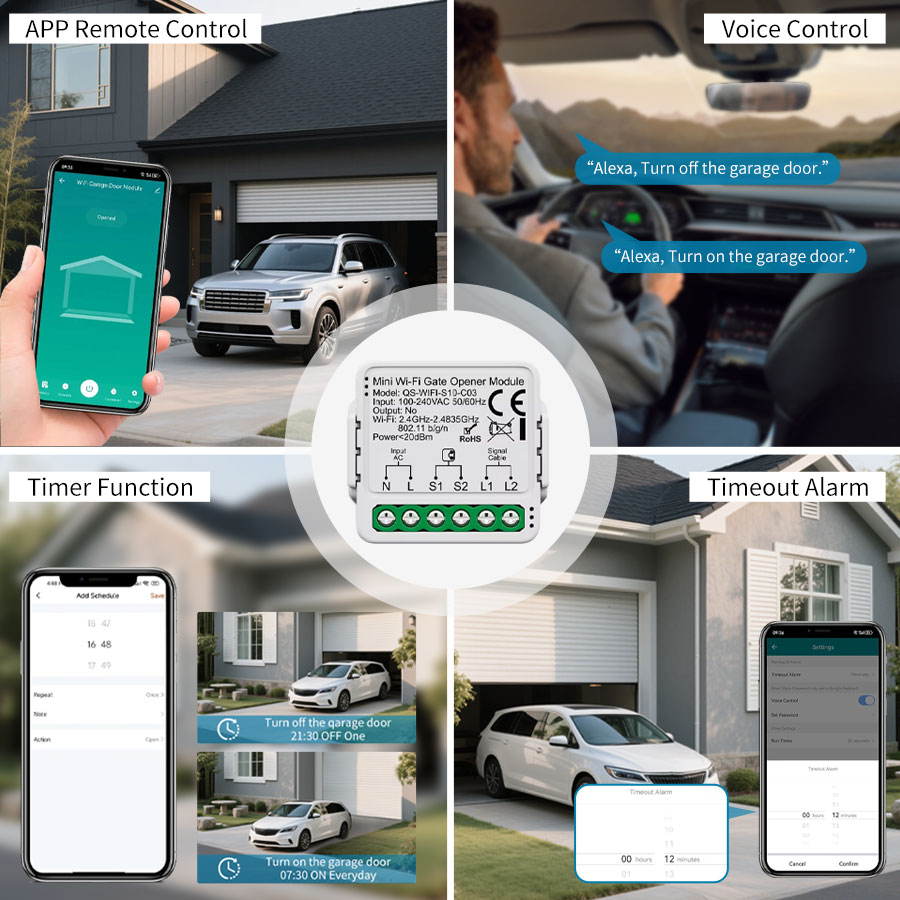 Tuya Smart WiFi or Zigbee Gara - đánh giá và giá Smart Home Button