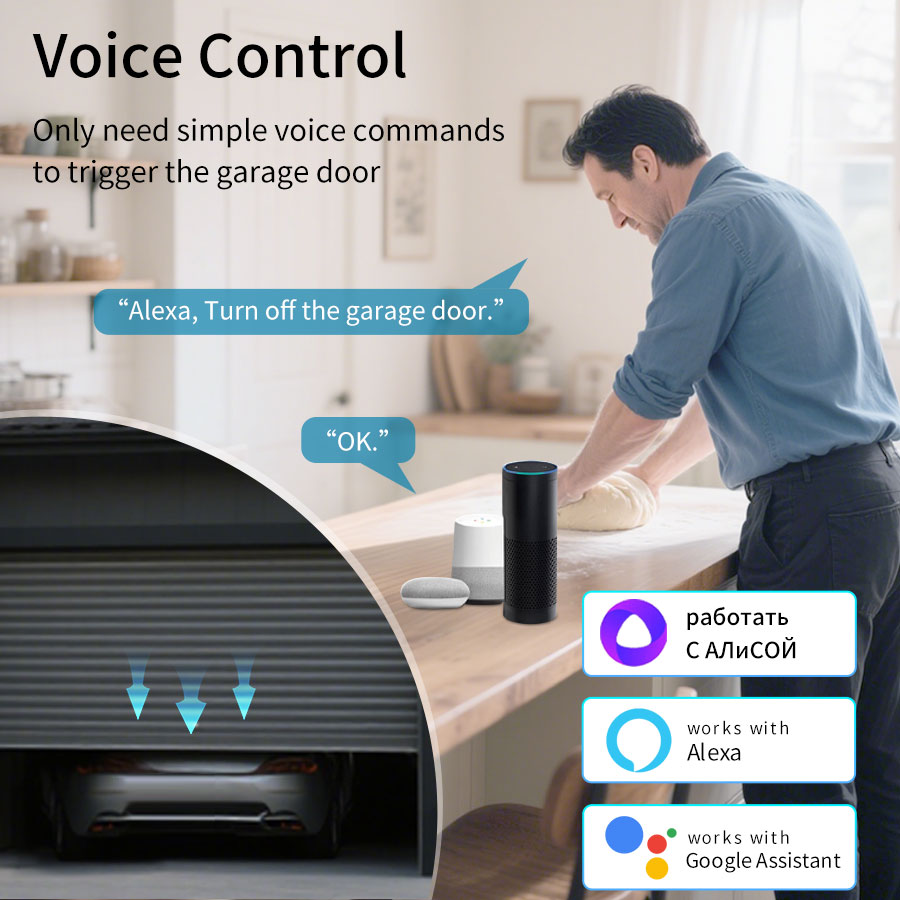 Tuya Smart WiFi or Zigbee Gara - đánh giá và giá Smart Home Button