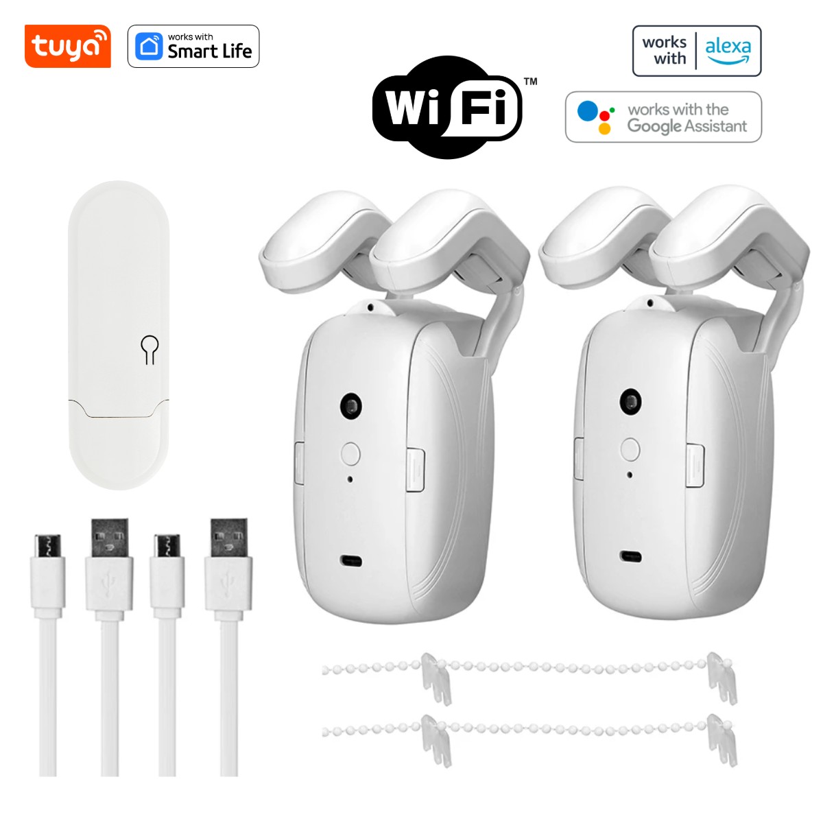 1/2PCS Tuya Smart WiFi Curtain - đánh giá và giá Smart Home Control Panel