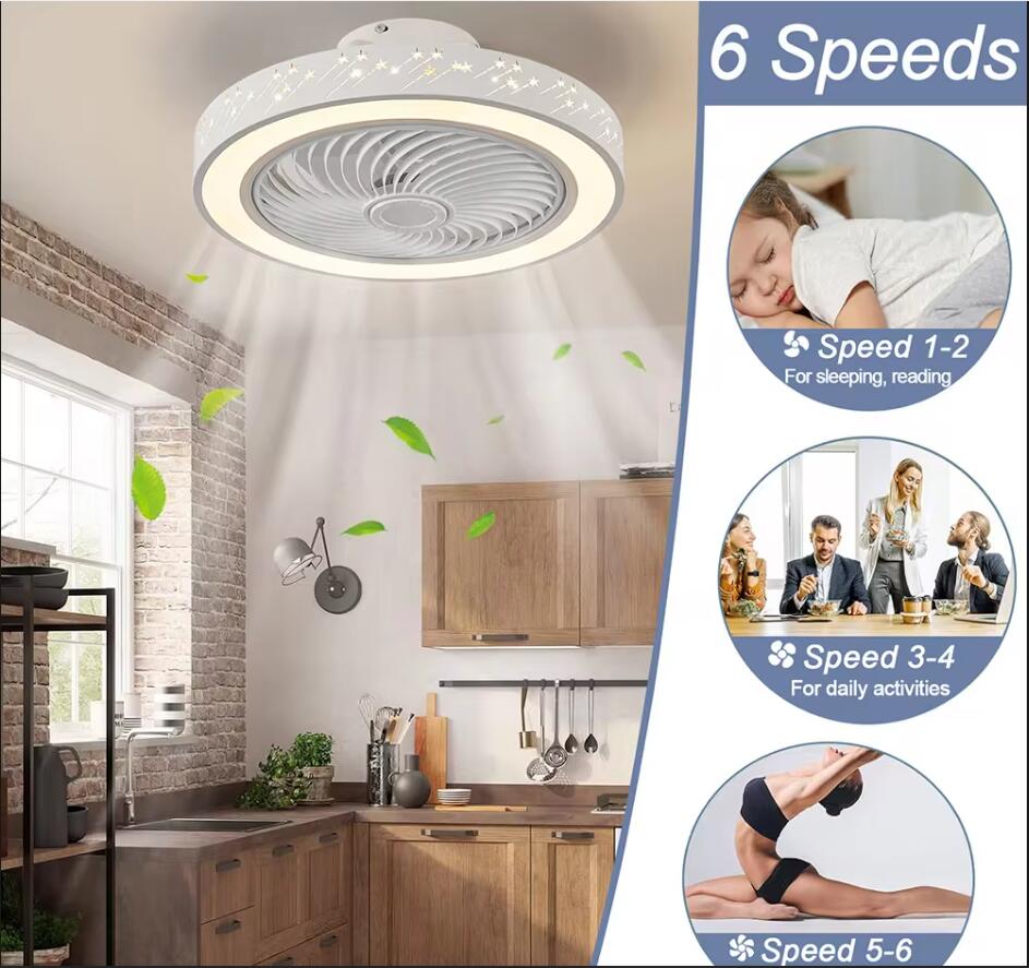 46CM Smart App Ceiling Fan wit - đánh giá và giá Smart Ceiling Fan