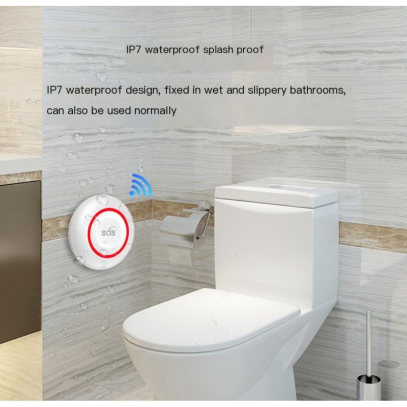 A99E-Tuya Wifi Smart Home SOS  - đánh giá và giá Smart Home Button