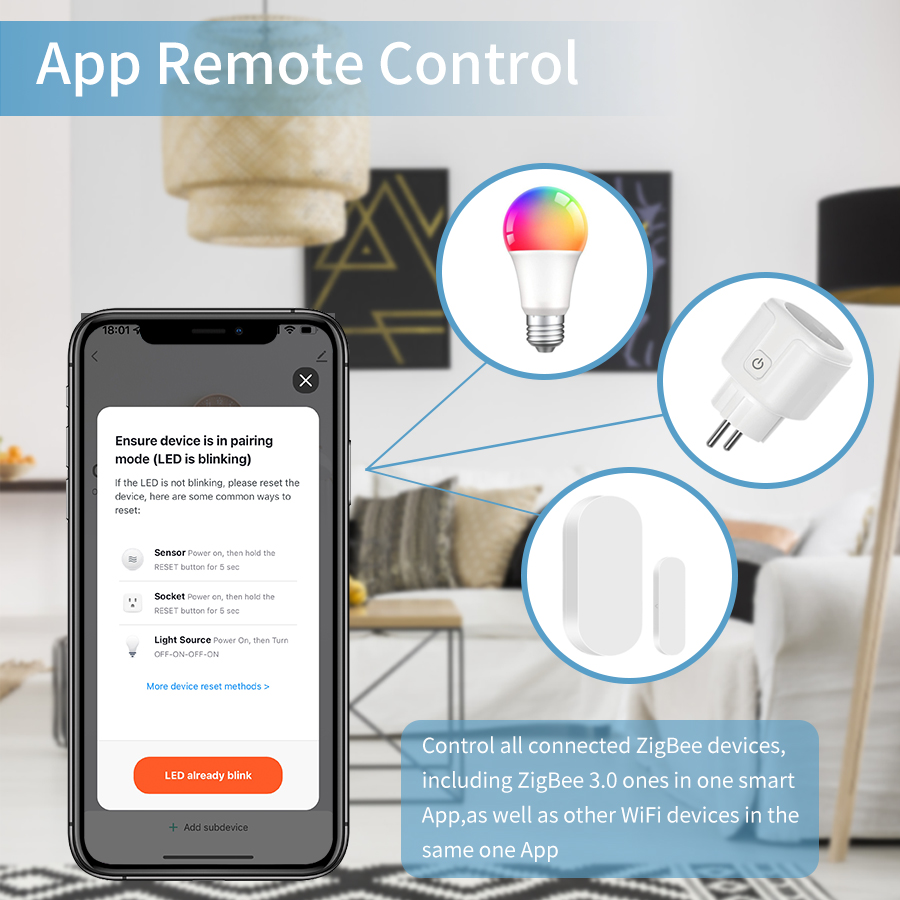 Tuya Smart Multi Mode Gateway  - đánh giá và giá Smart Home Hub Matter