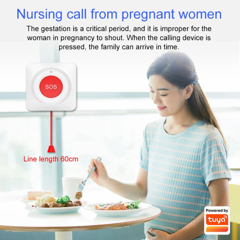 Smart Tuya WiFi/Zigbee Emergen - đánh giá và giá Smart Home Button