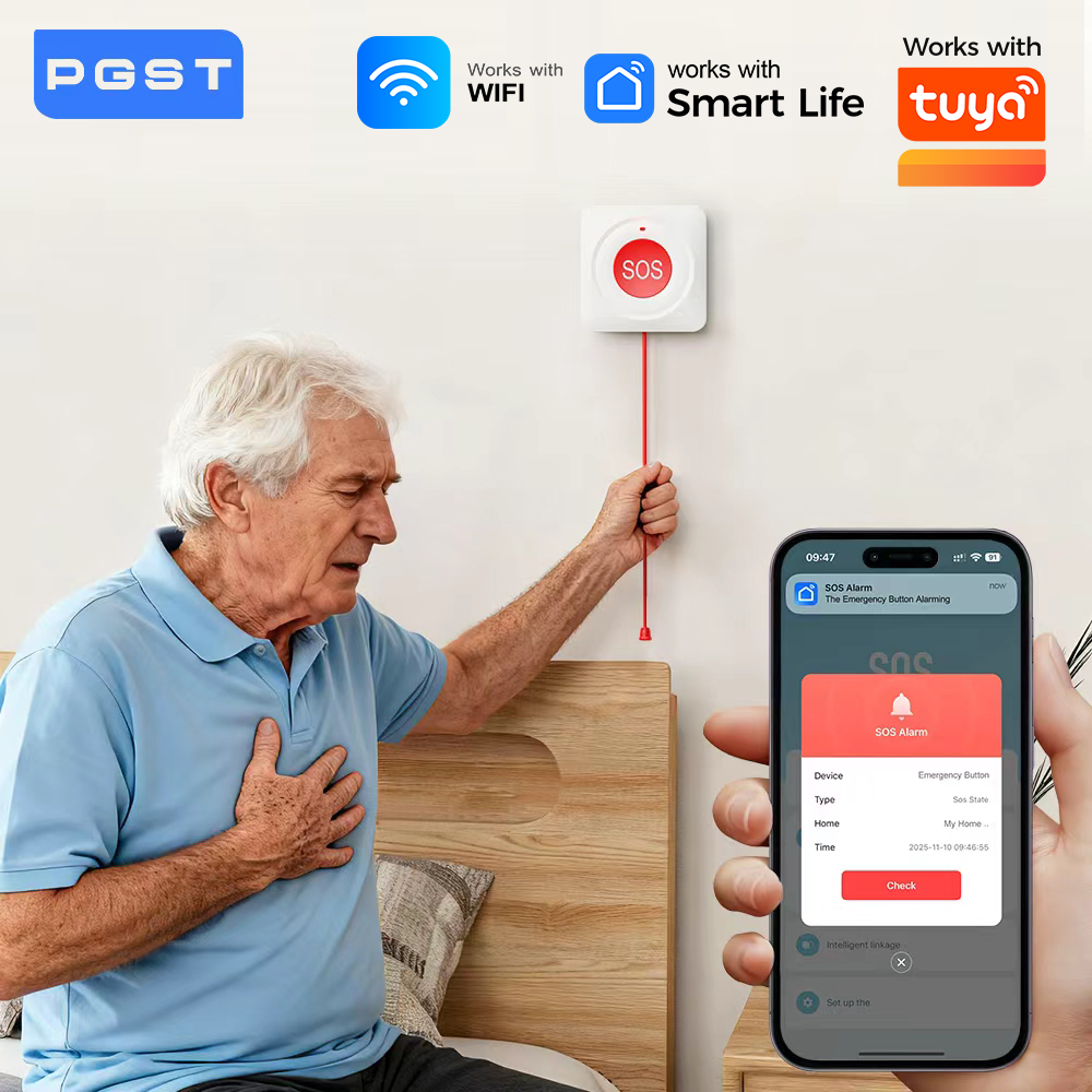 WIFI Zigbee Buttontons SOS Pus - đánh giá và giá Smart Home Button