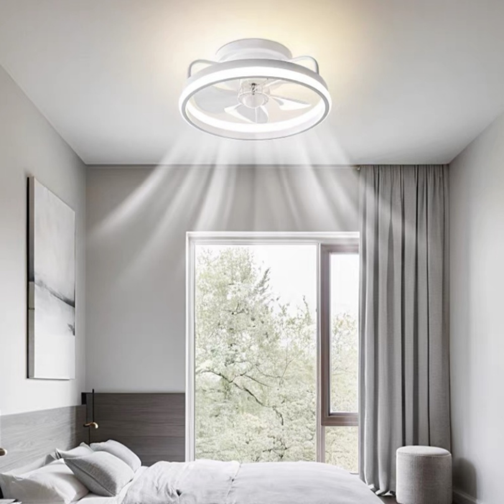 Modern LED Fan Light With Remo - đánh giá và giá Smart Ceiling Fan