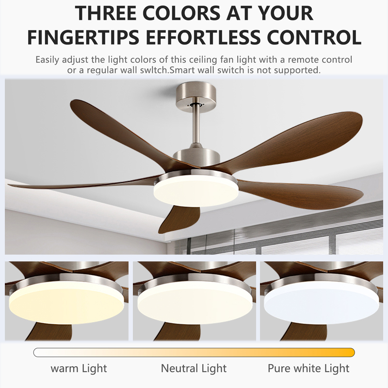 40/46/56inch 5 Blade DC Motor  - đánh giá và giá Smart Ceiling Fan