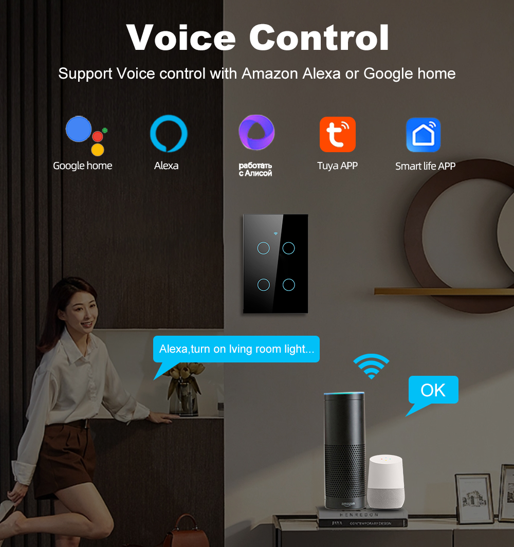 Smart Life Wifi+Bluetooth Touc - đánh giá và giá Smart Home Button