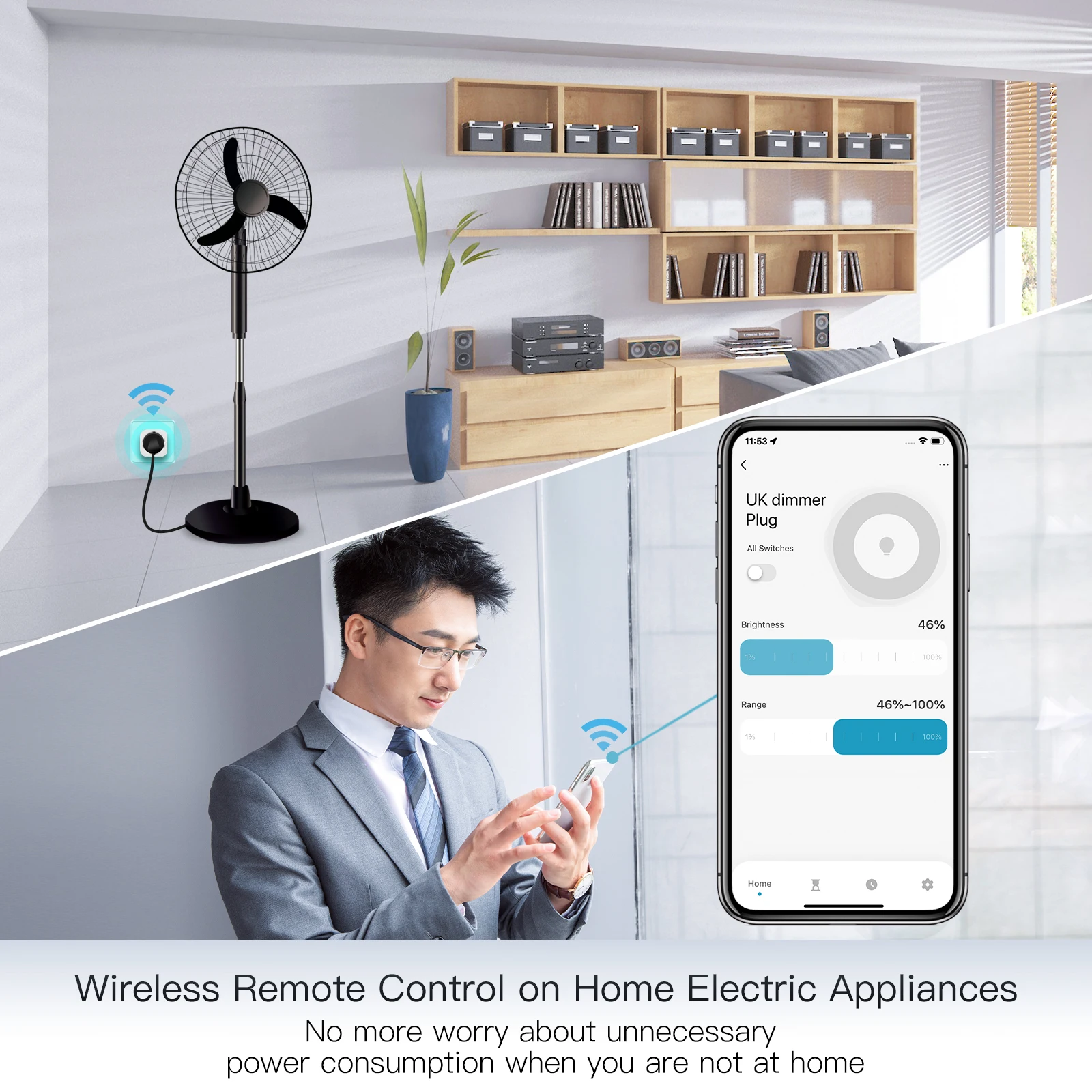 MOES Tuya WiFi Smart Plug Dimm - đánh giá và giá Smart Home Yale
