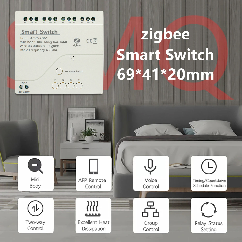 Zigbee Smart Switch Wifi Relay - đánh giá và giá Smart Home Button