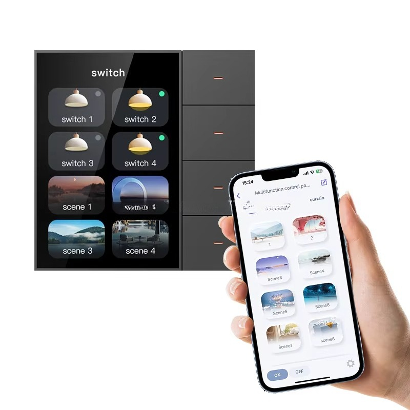 F3 Pro 3.5 Inch IPS Touch Pane - đánh giá và giá Smart Home Control Panel